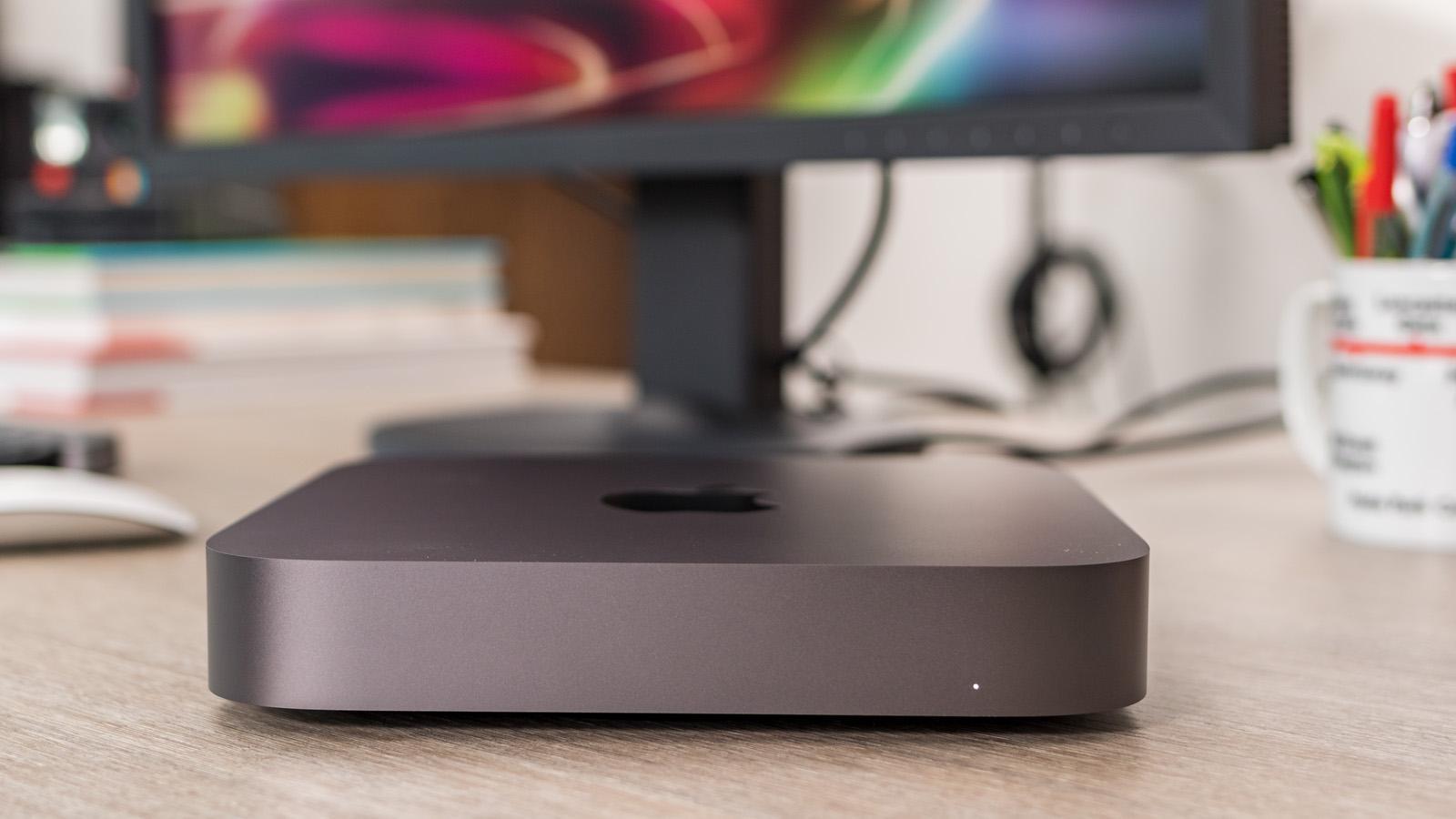 space gray Mac mini